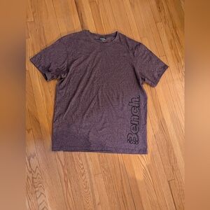 Bench Men's Short Sleeve Heathered Tee in Purple